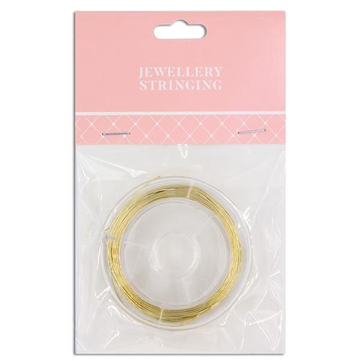 24gg Stretch Thread, Gold- 10m- Sullivans