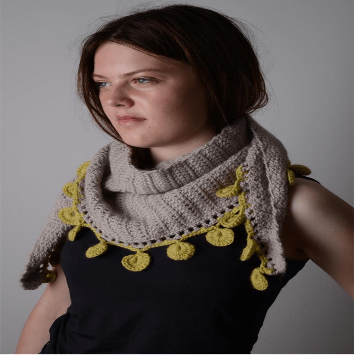 Cloudburst Shawl CROCHET Pattern