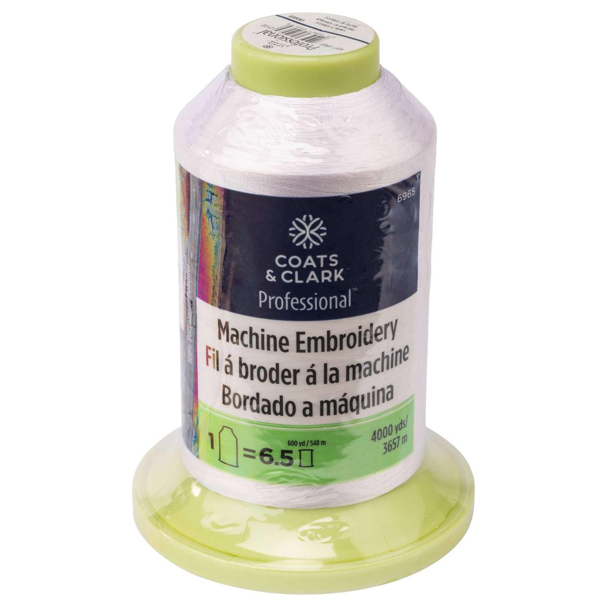 Coats & Clark Professional Machine Embroidery Thread (4000 Yards)