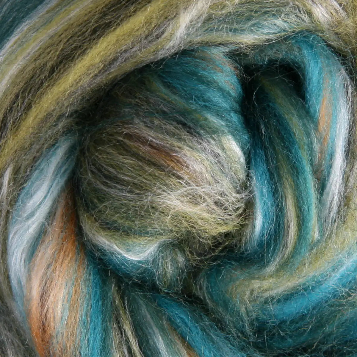 Ashford Silk Merino Sliver - 102 Peppercorns - 1oz-16oz Amounts