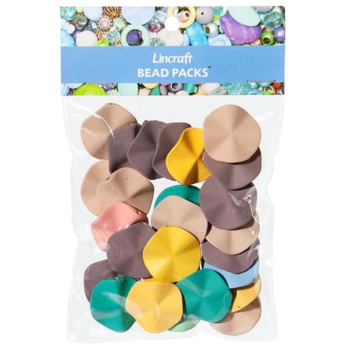 Beads, Star Round- 50g