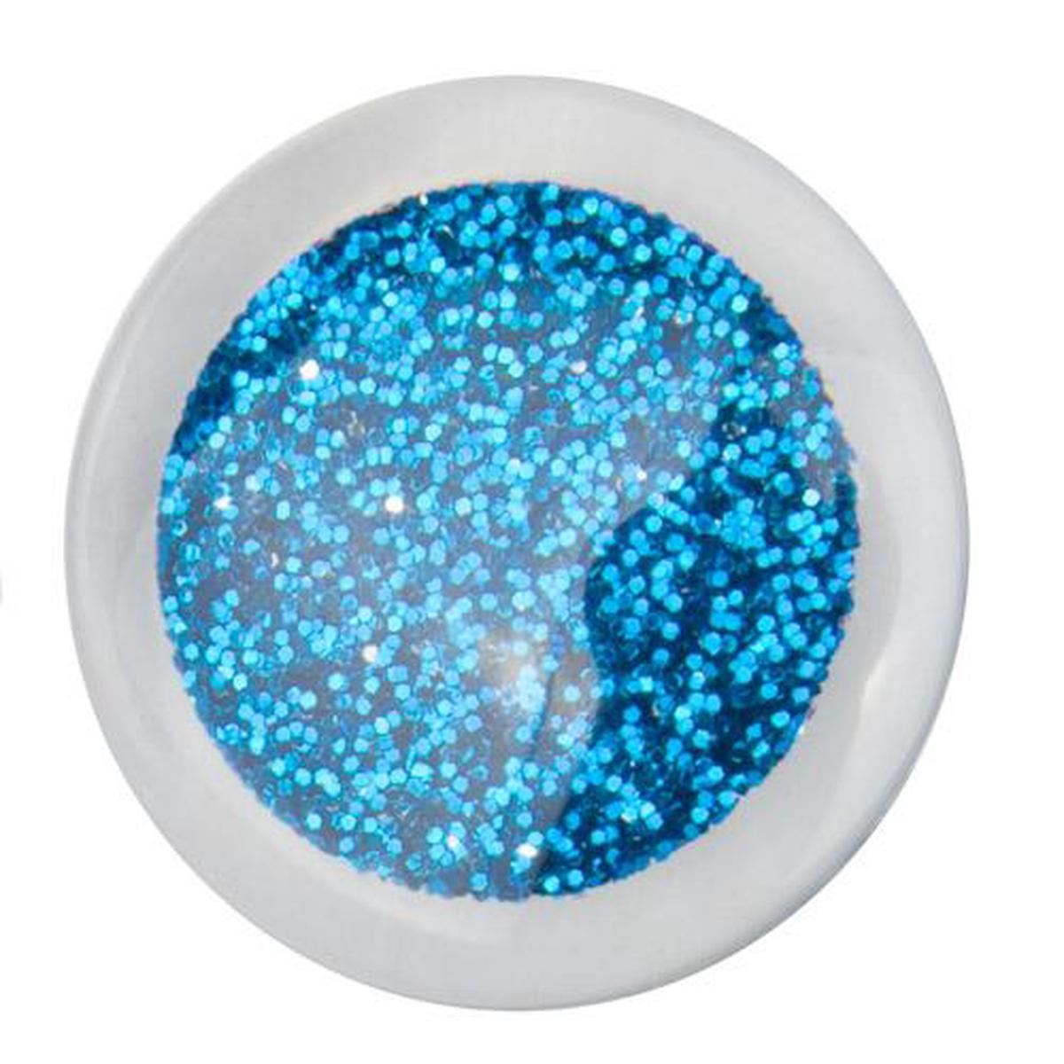 Bonfanti Round Glitter Button (12541)