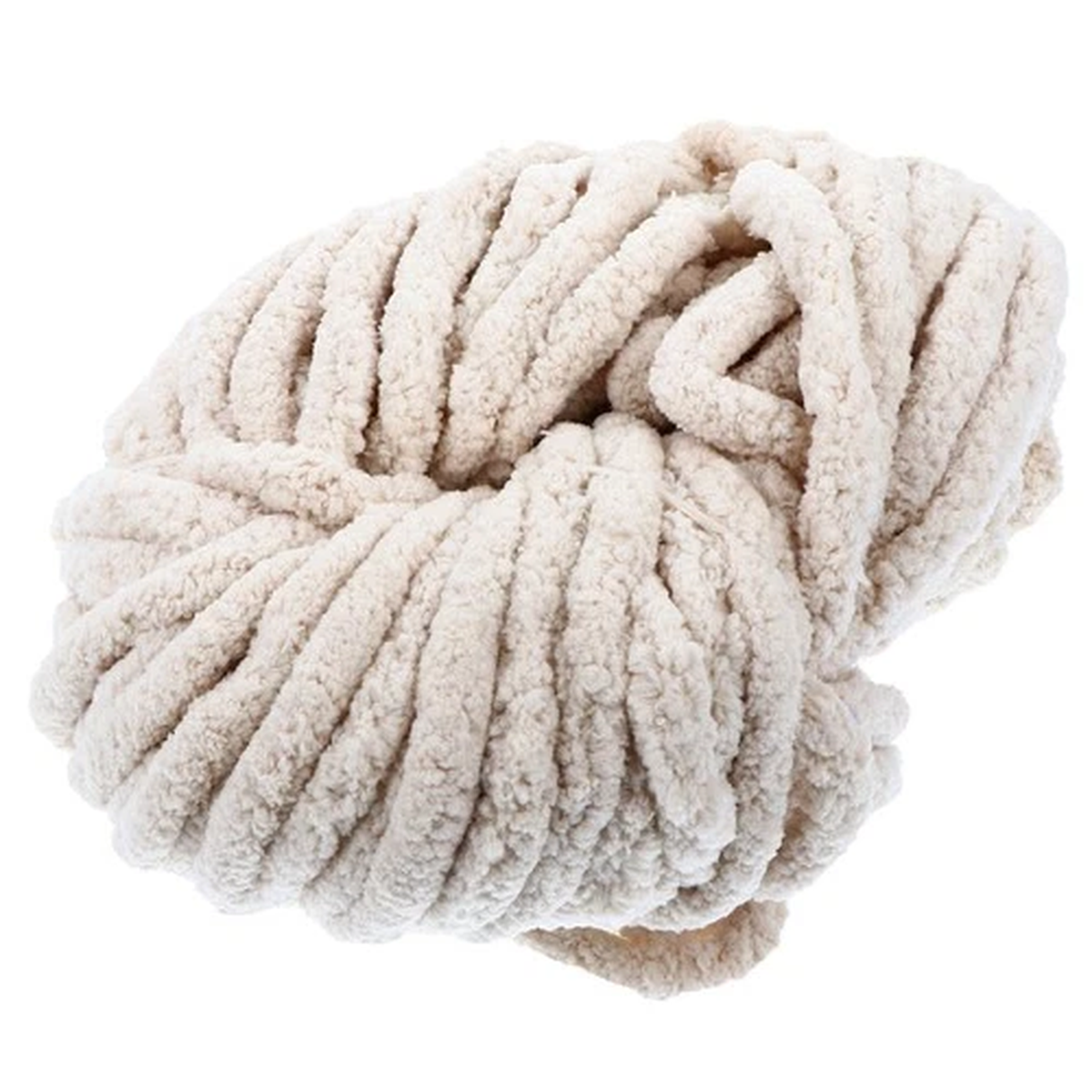 Yarn for Crochet Chenille Chunky Single Strand Acrylic Coarse Wool