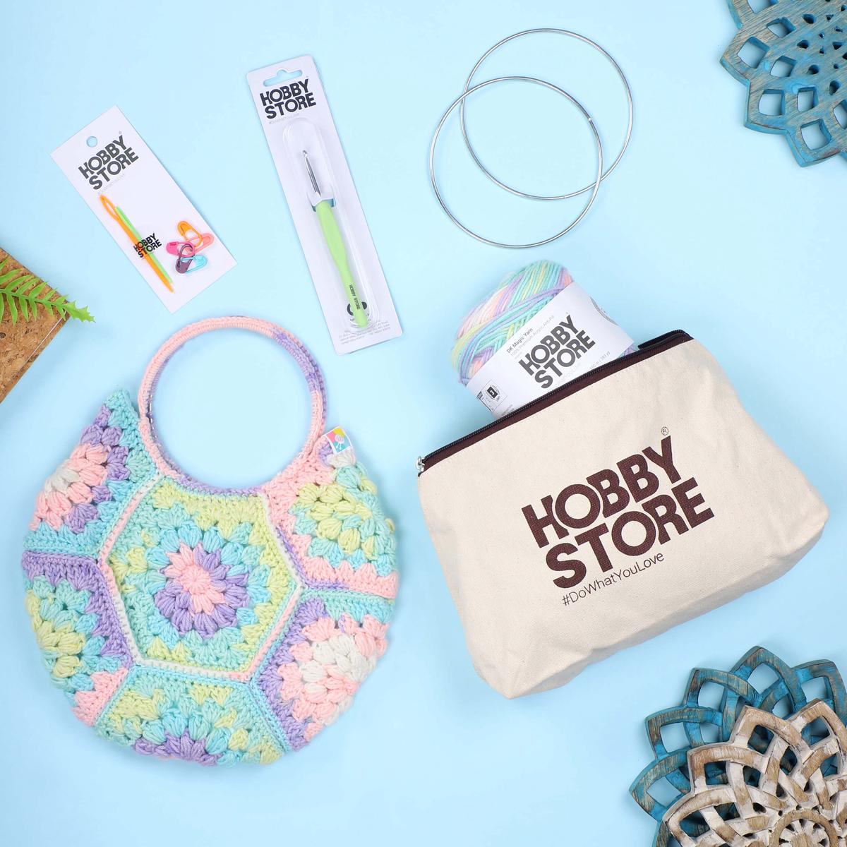 Crochet Kit Make Crochet Hexagon Bag