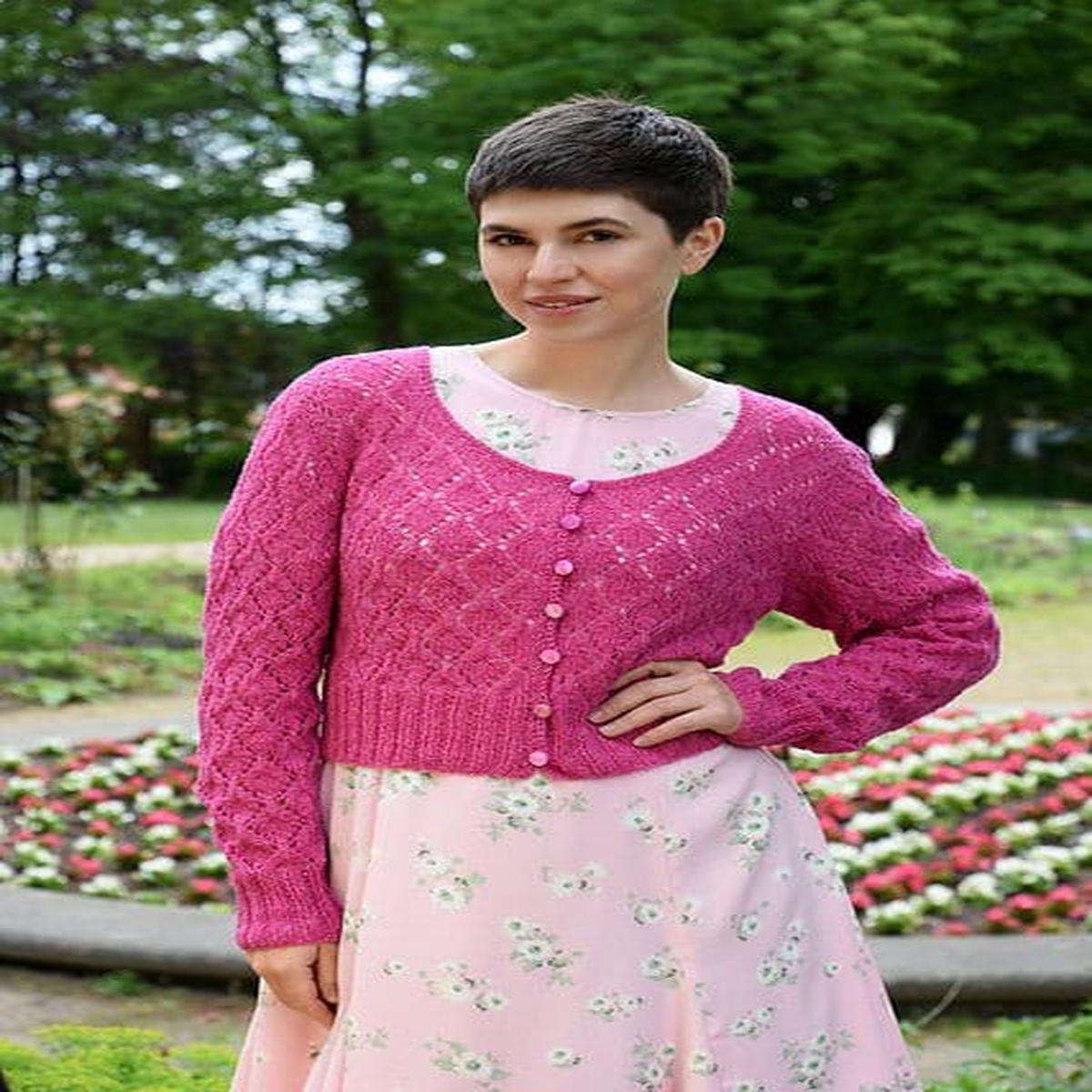 CARRY Cardigan Pattern from Queensland Leaflet