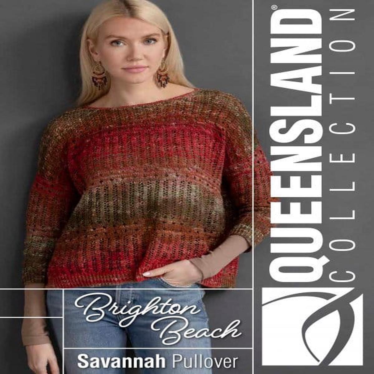 SAVANNAH PULLOVER Pattern by Queensland Leaflet