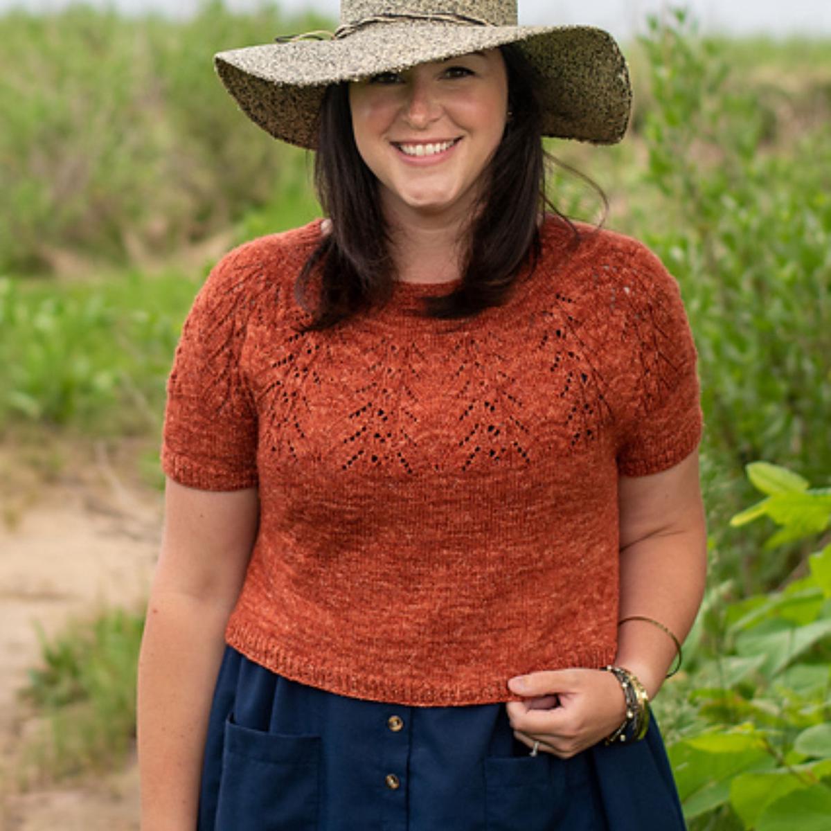 Salty Air Tee by Samantha Guerin in Rambler