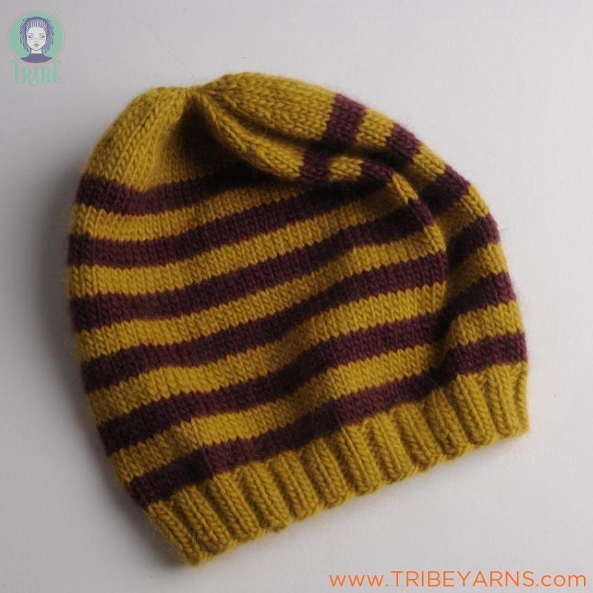 Stripey Beanie Pattern