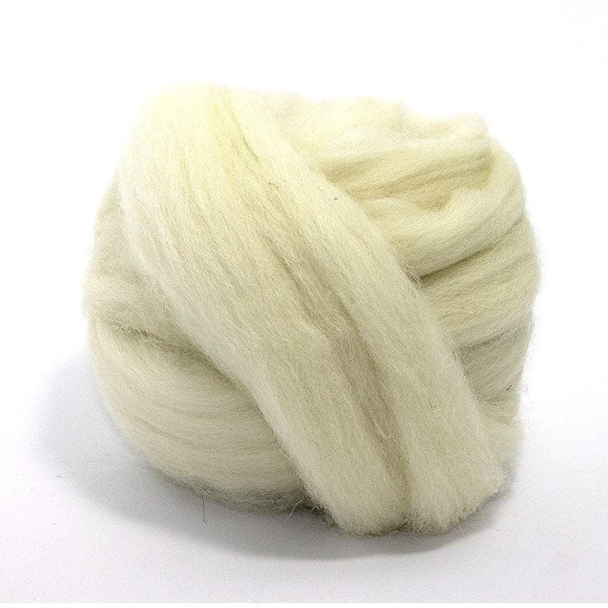 Whitefaced Woodland Top - British Longwool Top