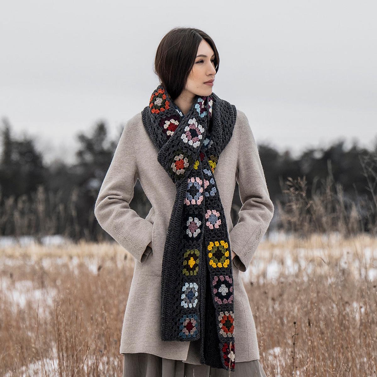 Brooklyn Crochet Wrap Kit in Woolstok