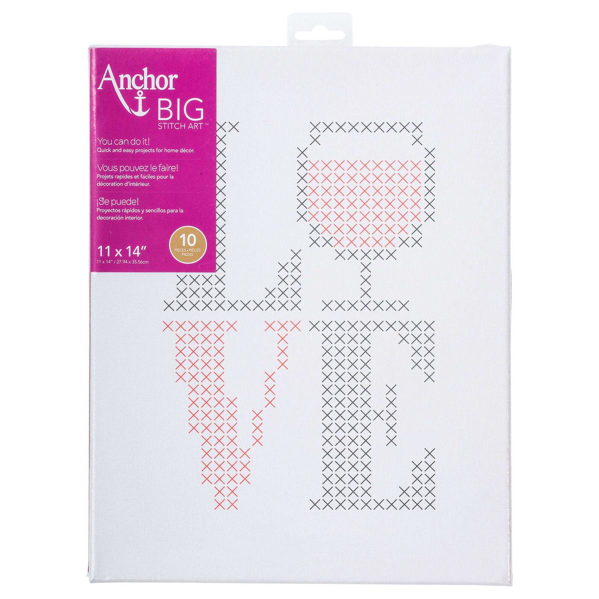 Anchor Big Stitch Art 11" x 14" - Discontinued Items