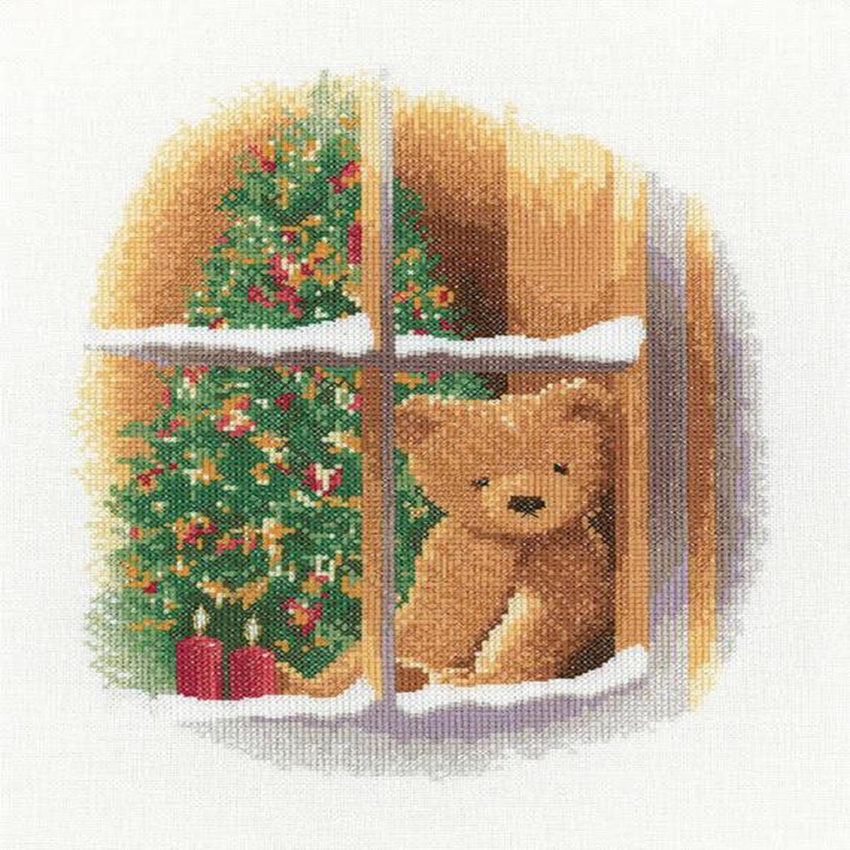 Heritage Crafts - Thread Bears: William at Christmas