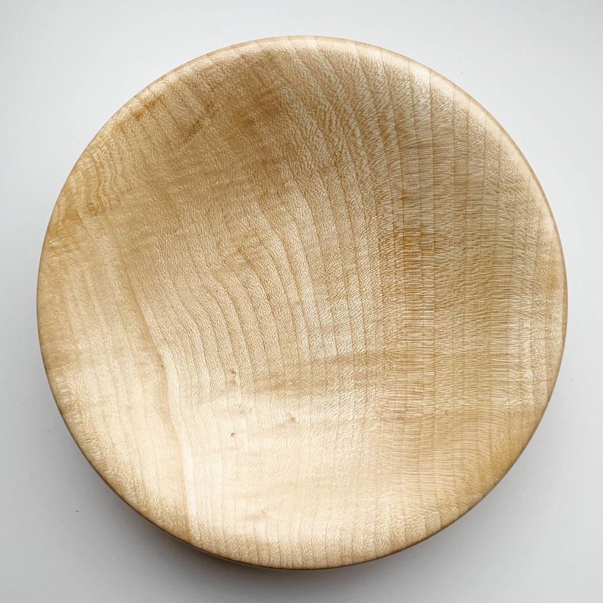 Hand-Turned Wooden Magnetic Bowl - Sycamore
