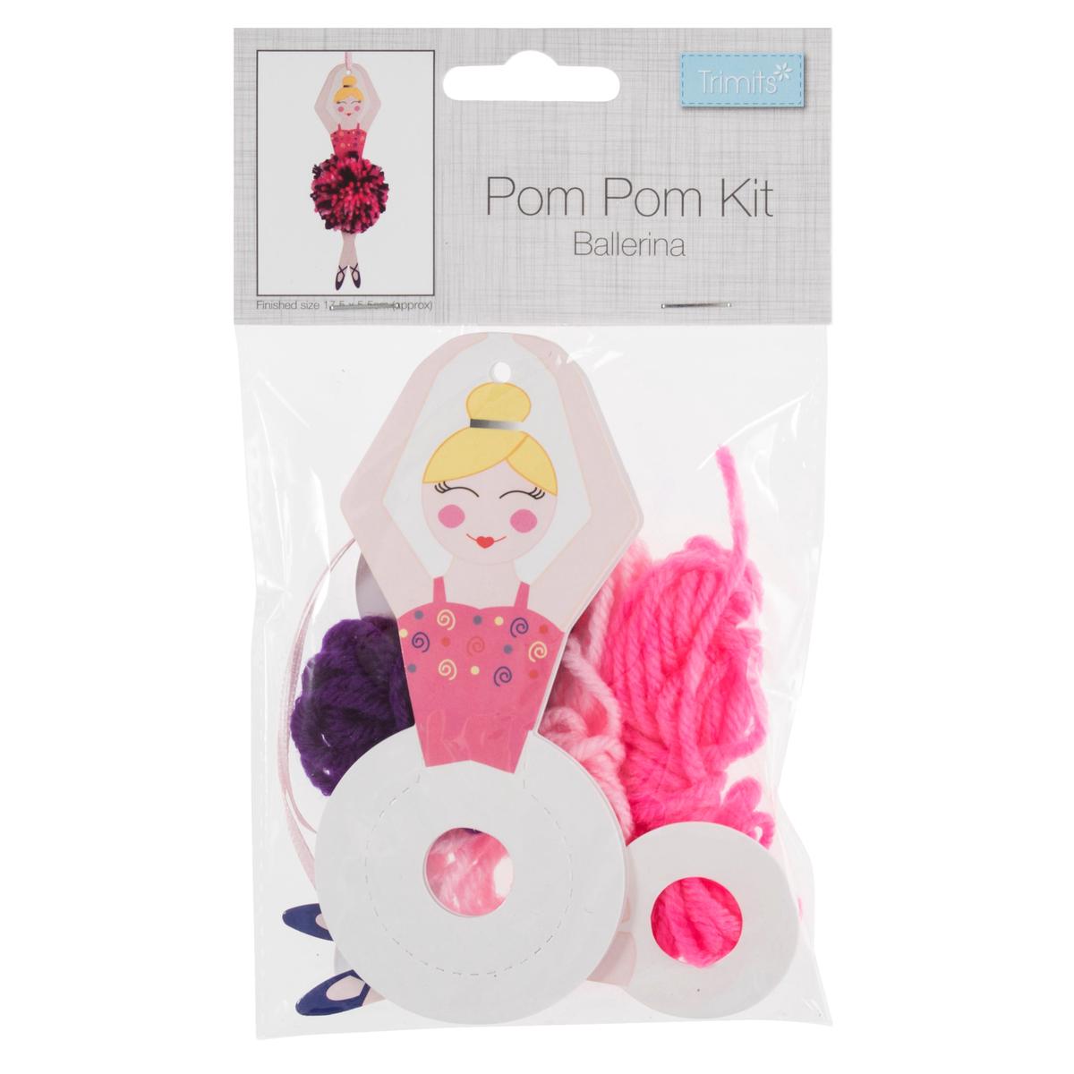 Pompom Decoration Kit - Ballerina