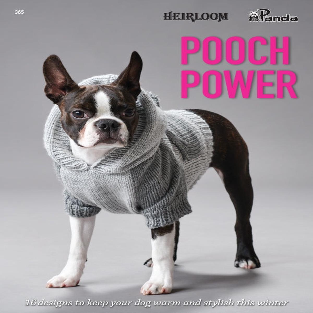 "Pooch Power" Knitting Pattern Book by AYC