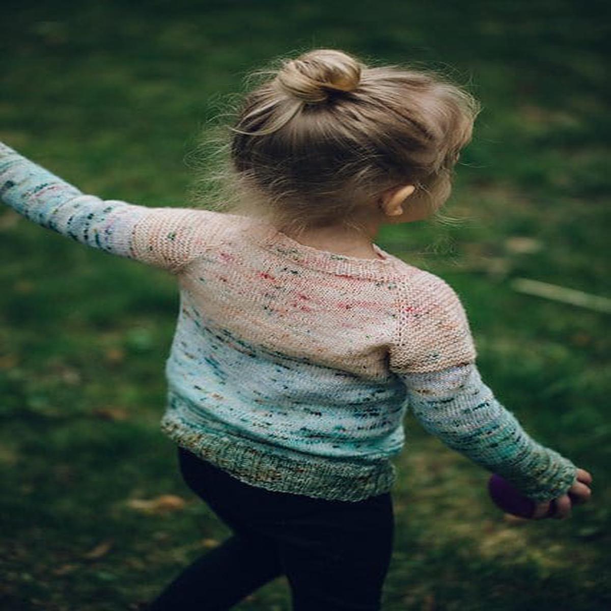 So Faded - Pint Sized Pattern by Drea Renee Knits
