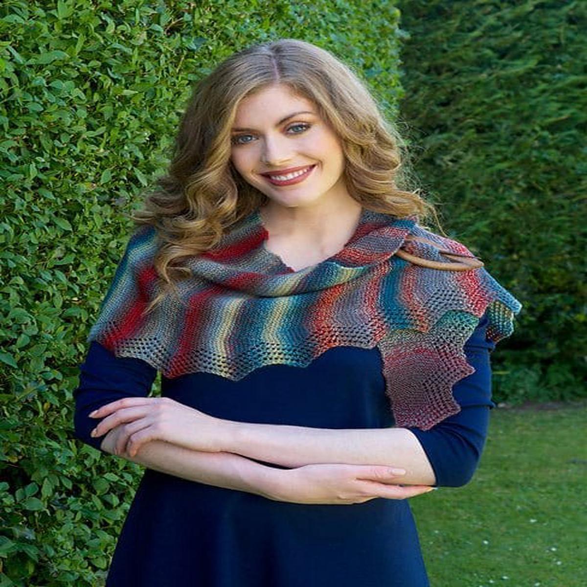CLARISS WRAP Pattern from Queensland Leaflet