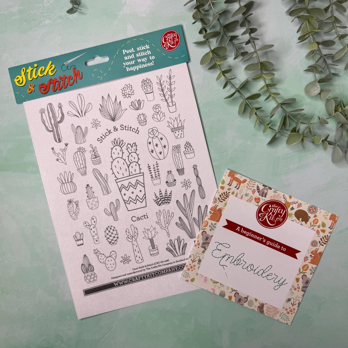 Cacti Stick & Stitch