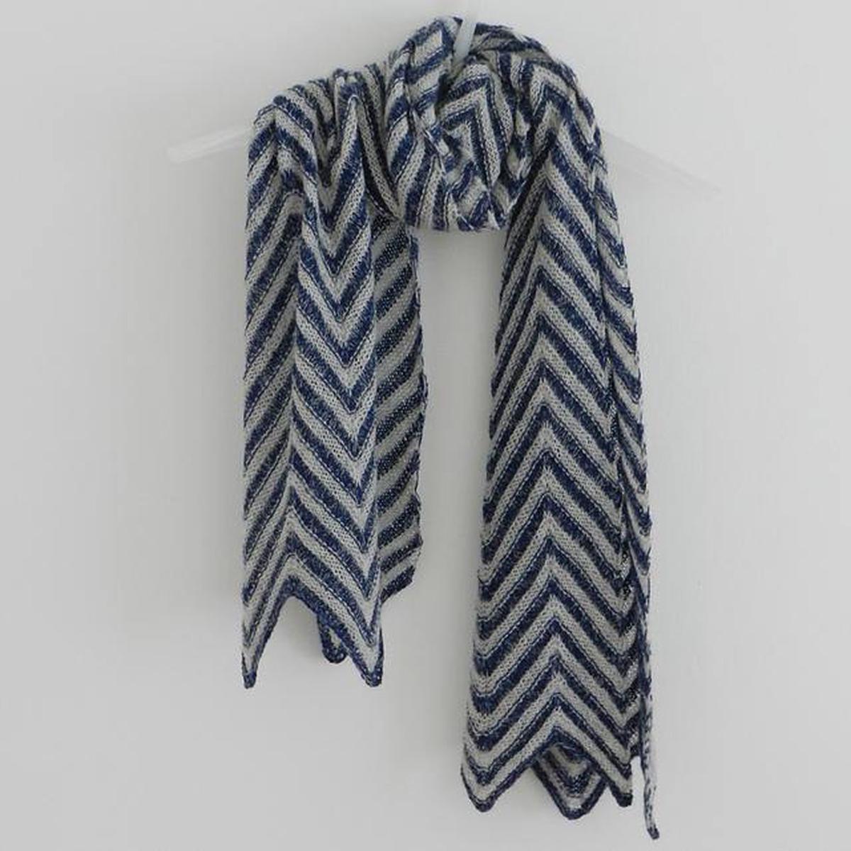 Sky Tree Scarf Pattern