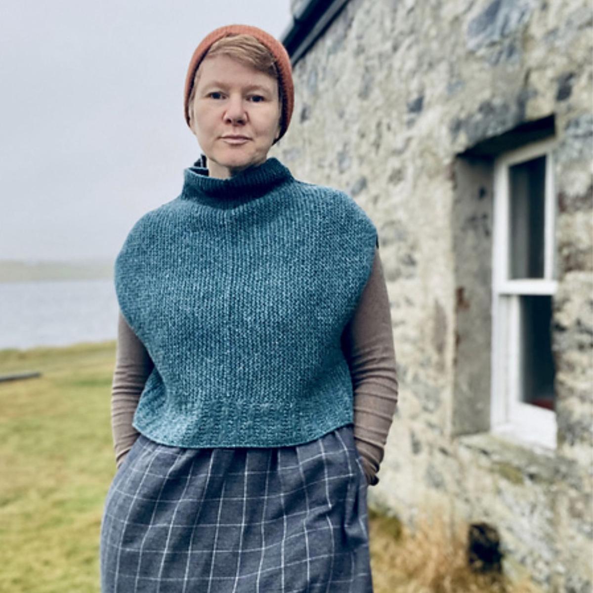 Riggies Vest by Gudrun Johnston in Jamieson's of Shetland DK