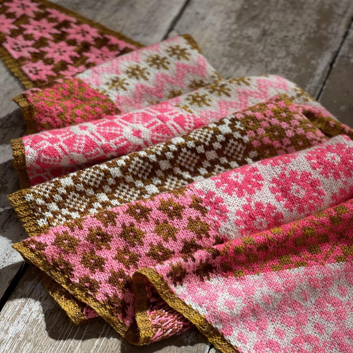 Scout Shawl Kit by Florence Spurling in Merino Cloud