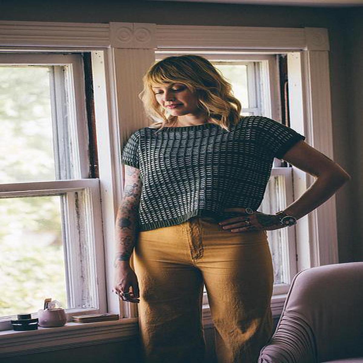 Vellichor Sweater Pattern by Andrea Mowry