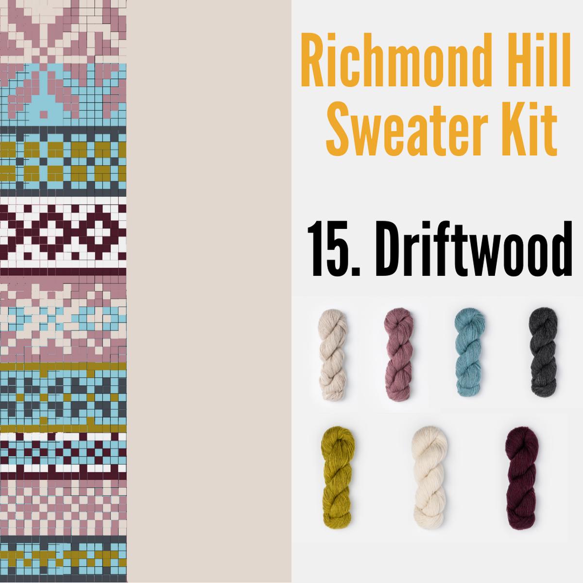 Richmond Hill Sweater Kit 15 - Driftwood