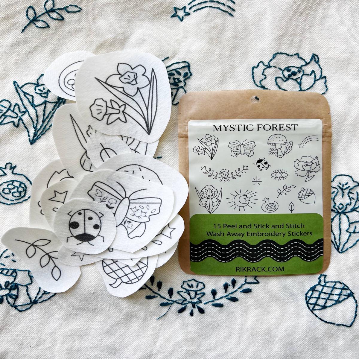 RikRack Mystic Forest Stick and Stitch Embroidery Patterns