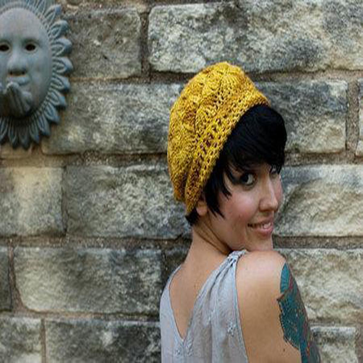 Dawn of the Daylily Crochet Hat Pattern