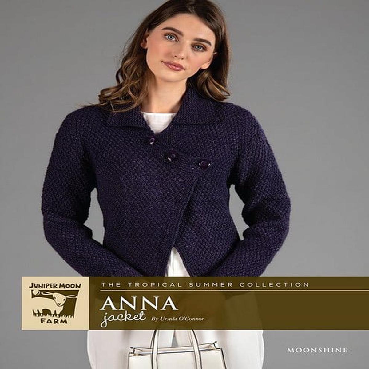 ANNA JACKET Pattern by Juniper Moon - Leaflet
