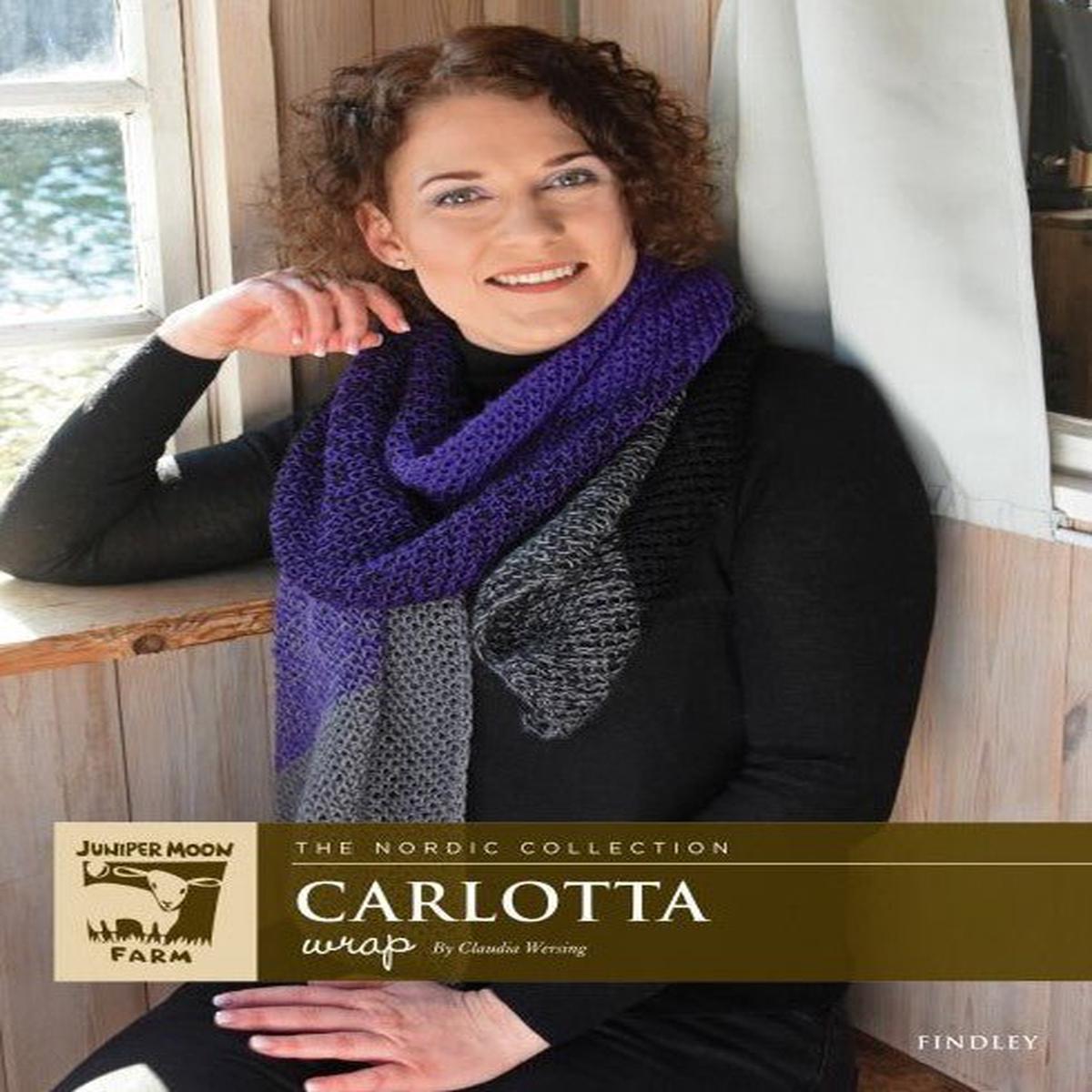 CARLOTTA WRAP Pattern by Juniper Moon - Leaflet
