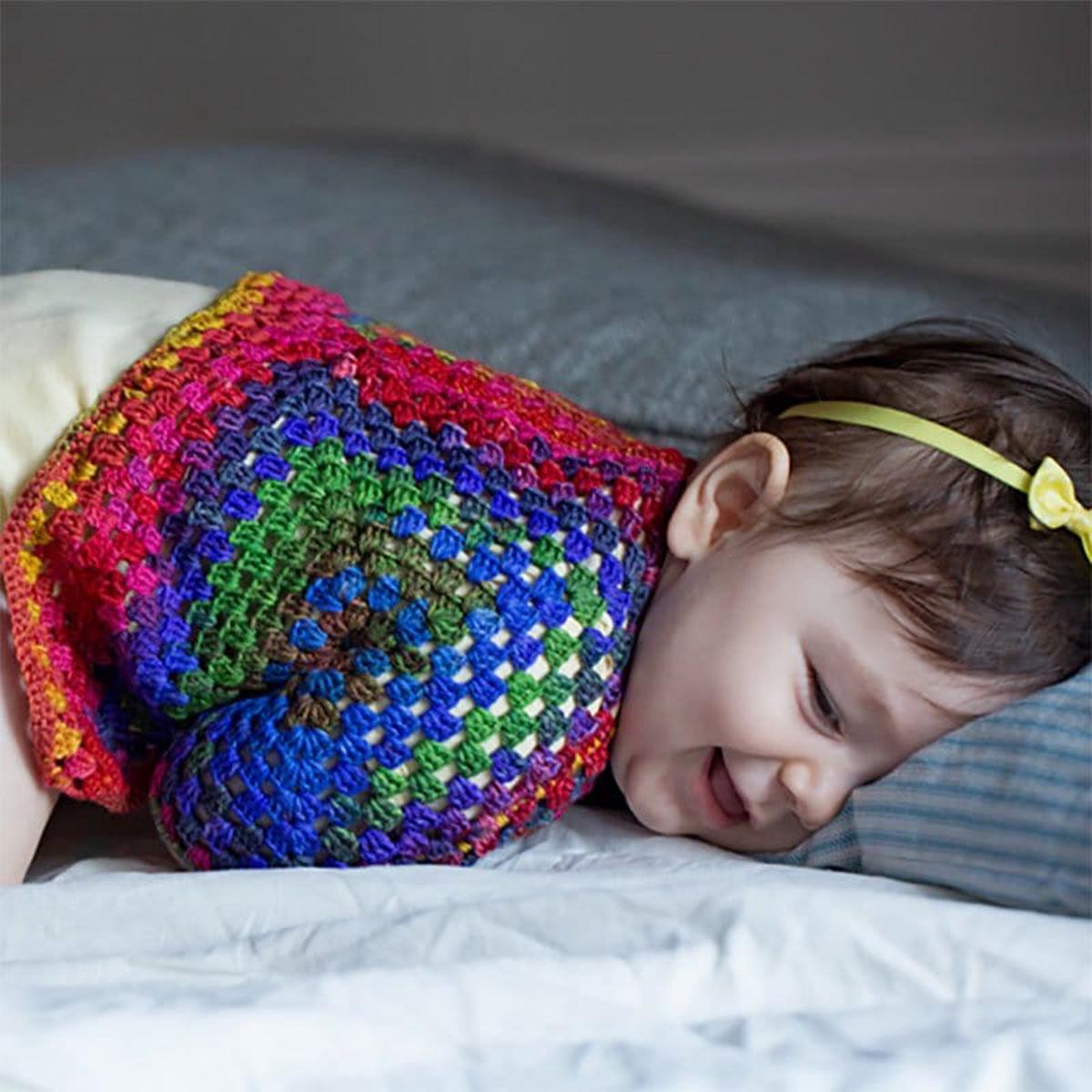 Squared Up Baby Jacket Pattern