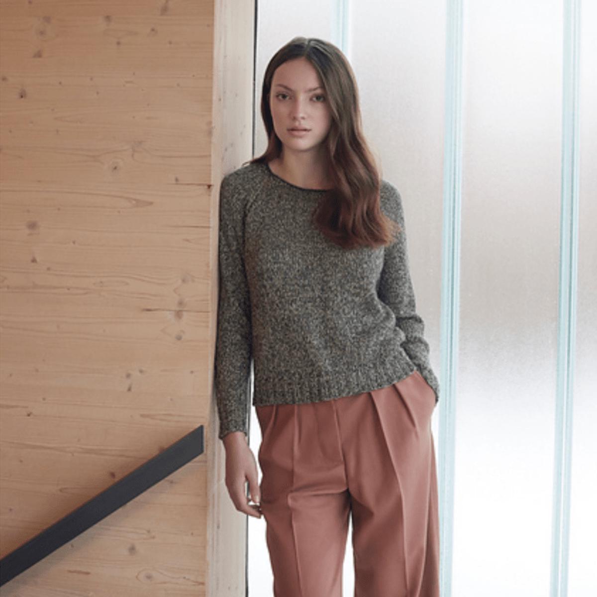 YO (Yarnover) Sweater Pattern