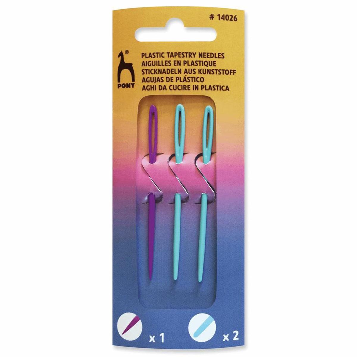 Pony Plastic Tapestry Needles