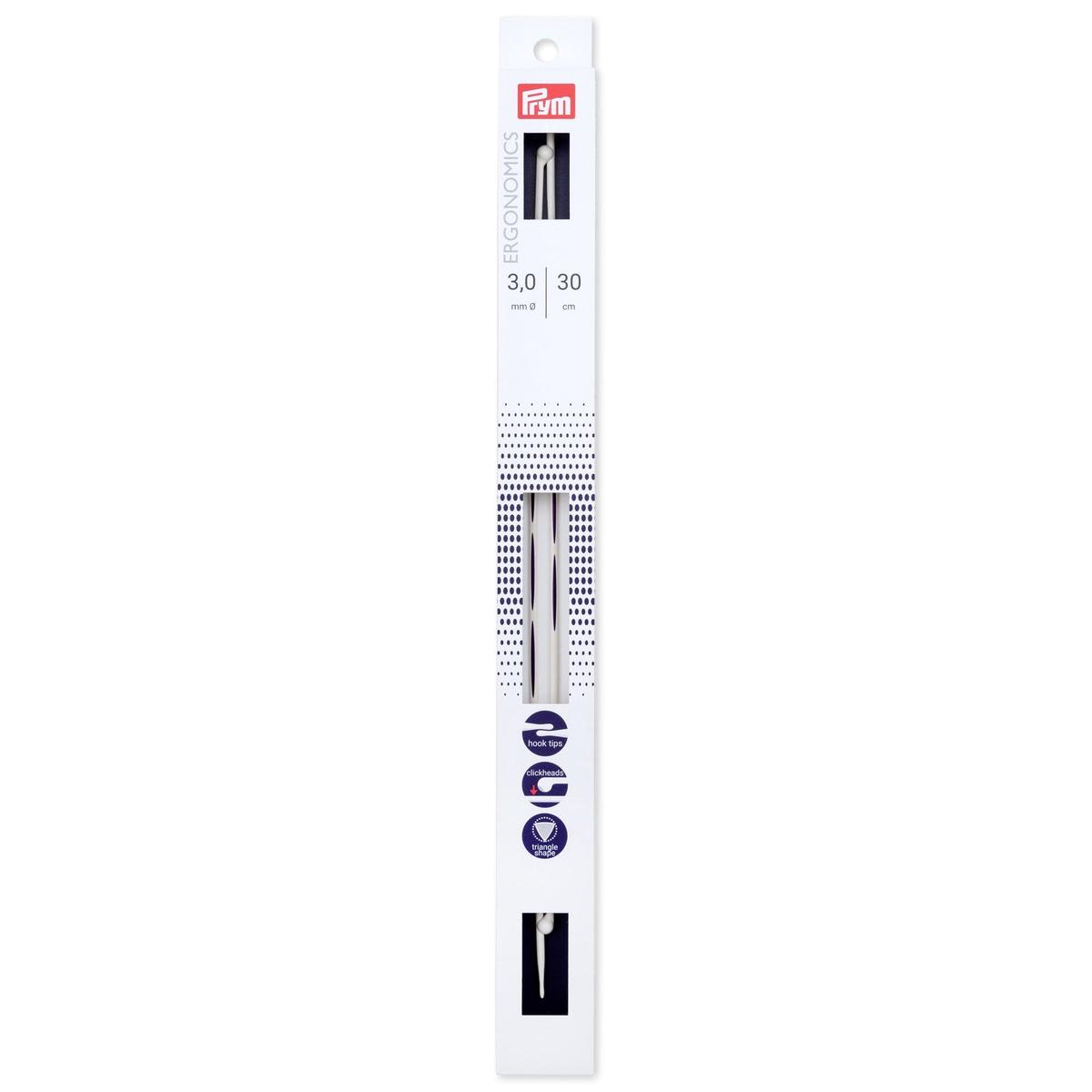 Prym "Ergonomics" 30cm (12") Single Point Knitting Needles