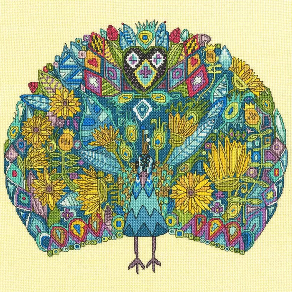 Bothy Threads Jewelled Peacock