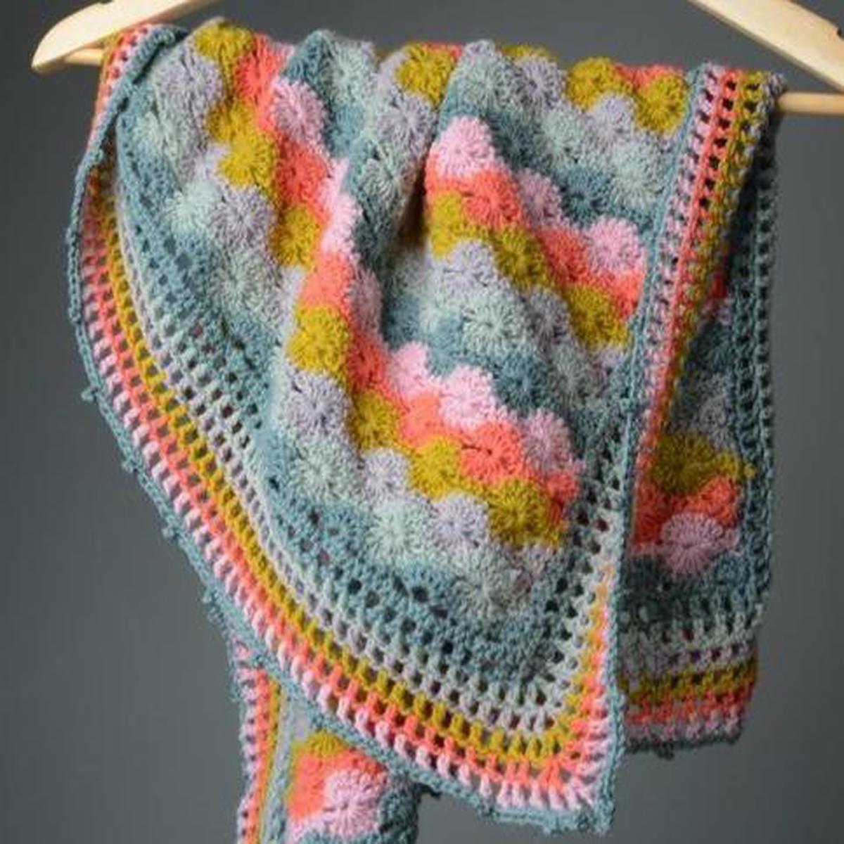 Sunset Baby Blanket CROCHET Pattern
