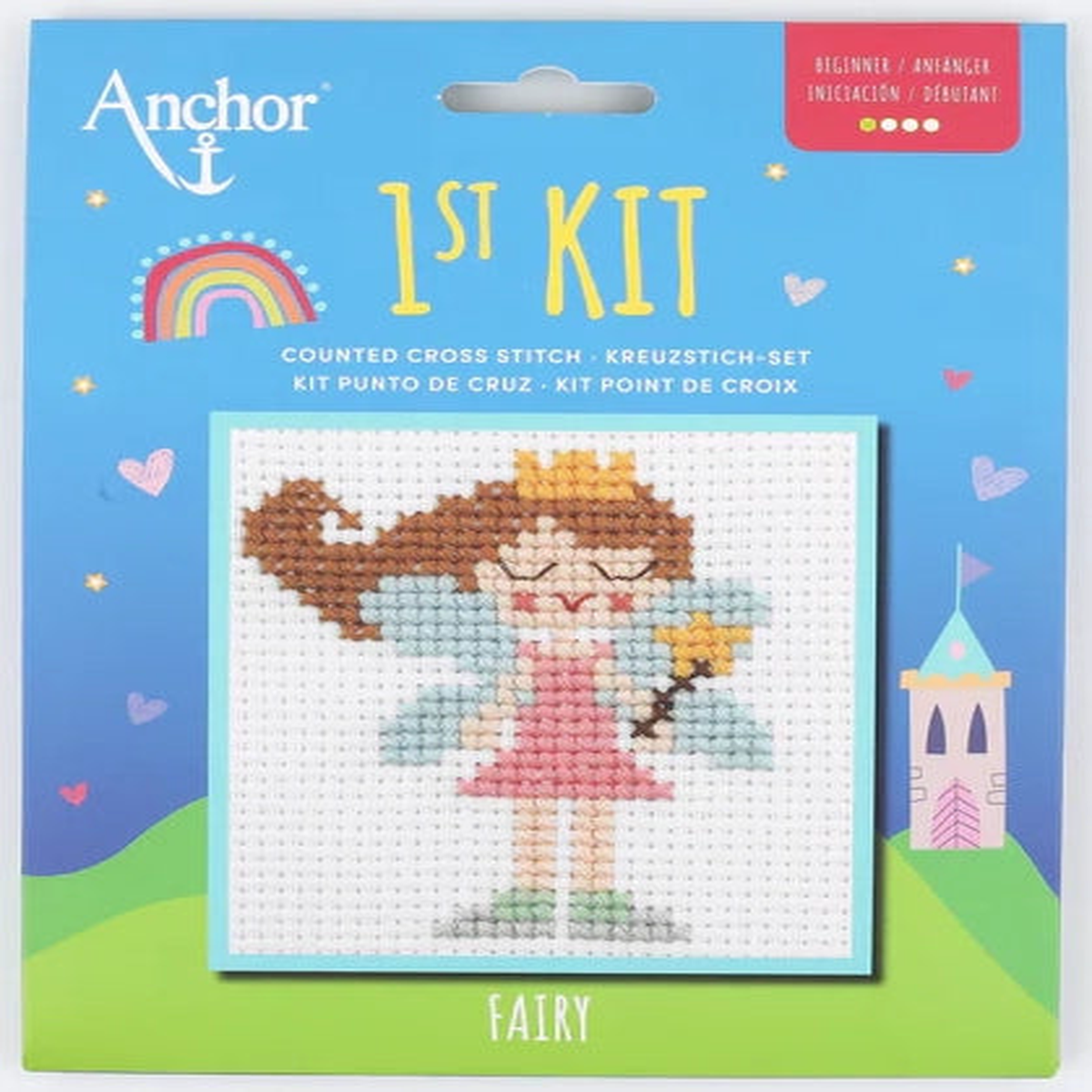 Anchor 1st Kit - Fairy (Counted Cross Stitch Kit)