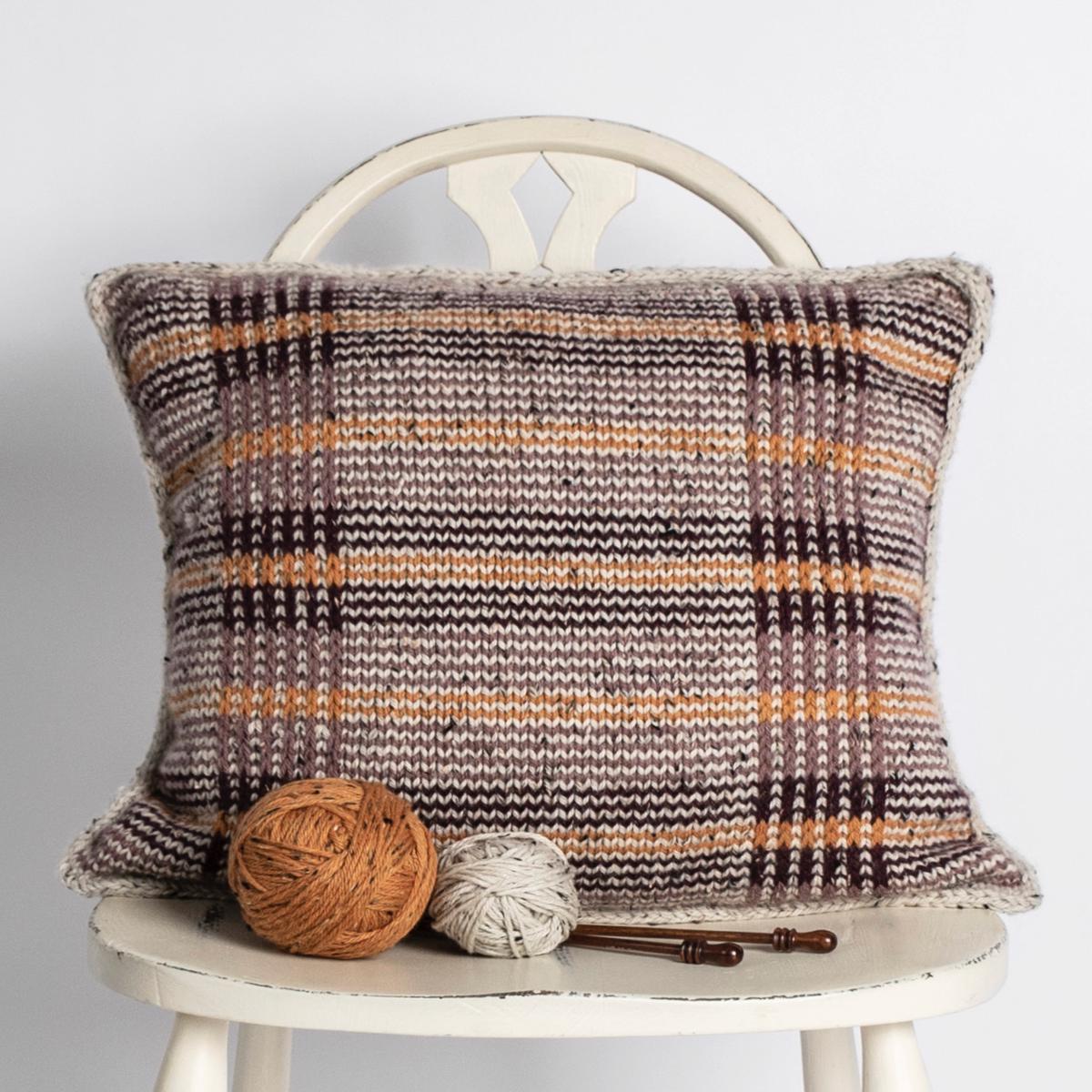 Brentwood Pillow Kits with Woolstok Tweed