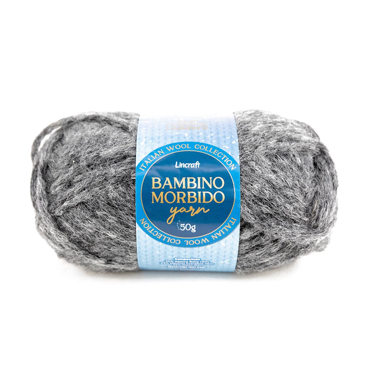 Bambino Morbido Crochet & Knitting Yarn, 50g Wool Blend Yarn