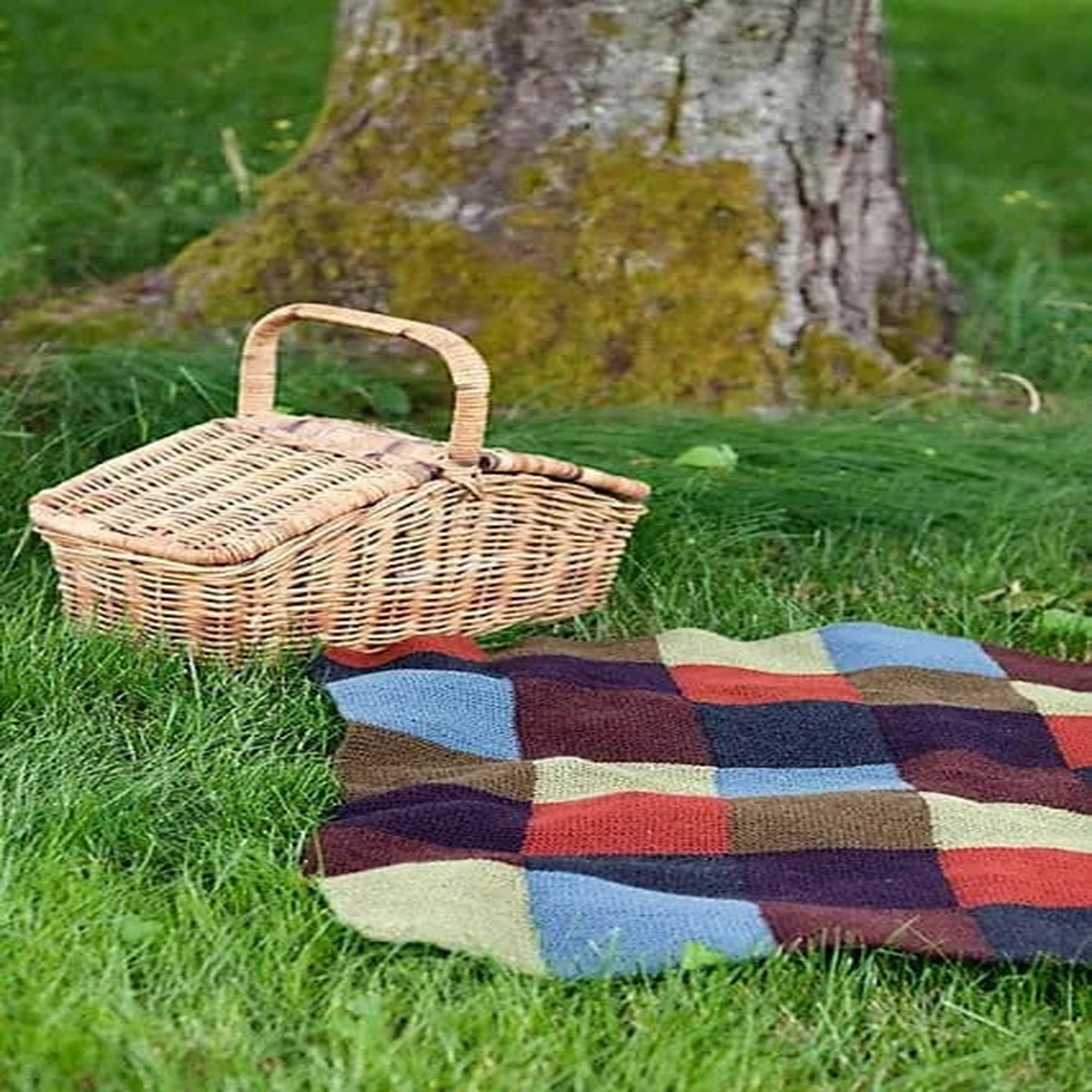 BIG GARTER BLOCKS THROW & AFGHAN Pattern by Churchmouse At Home - Leaflet