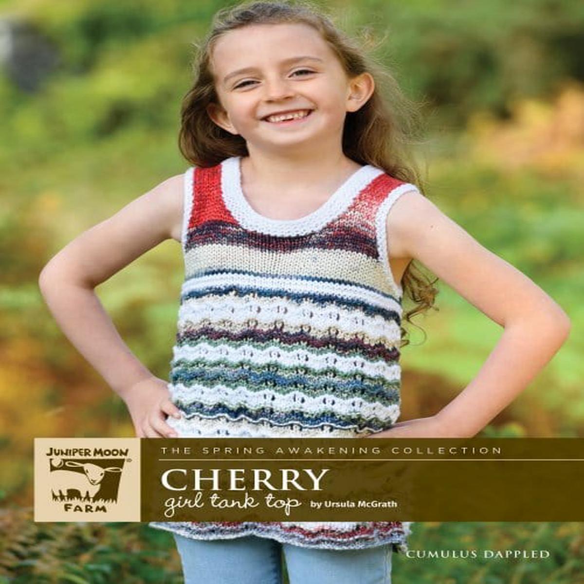CHERRY GIRL TANK TOP Pattern by Juniper Moon - Leaflet