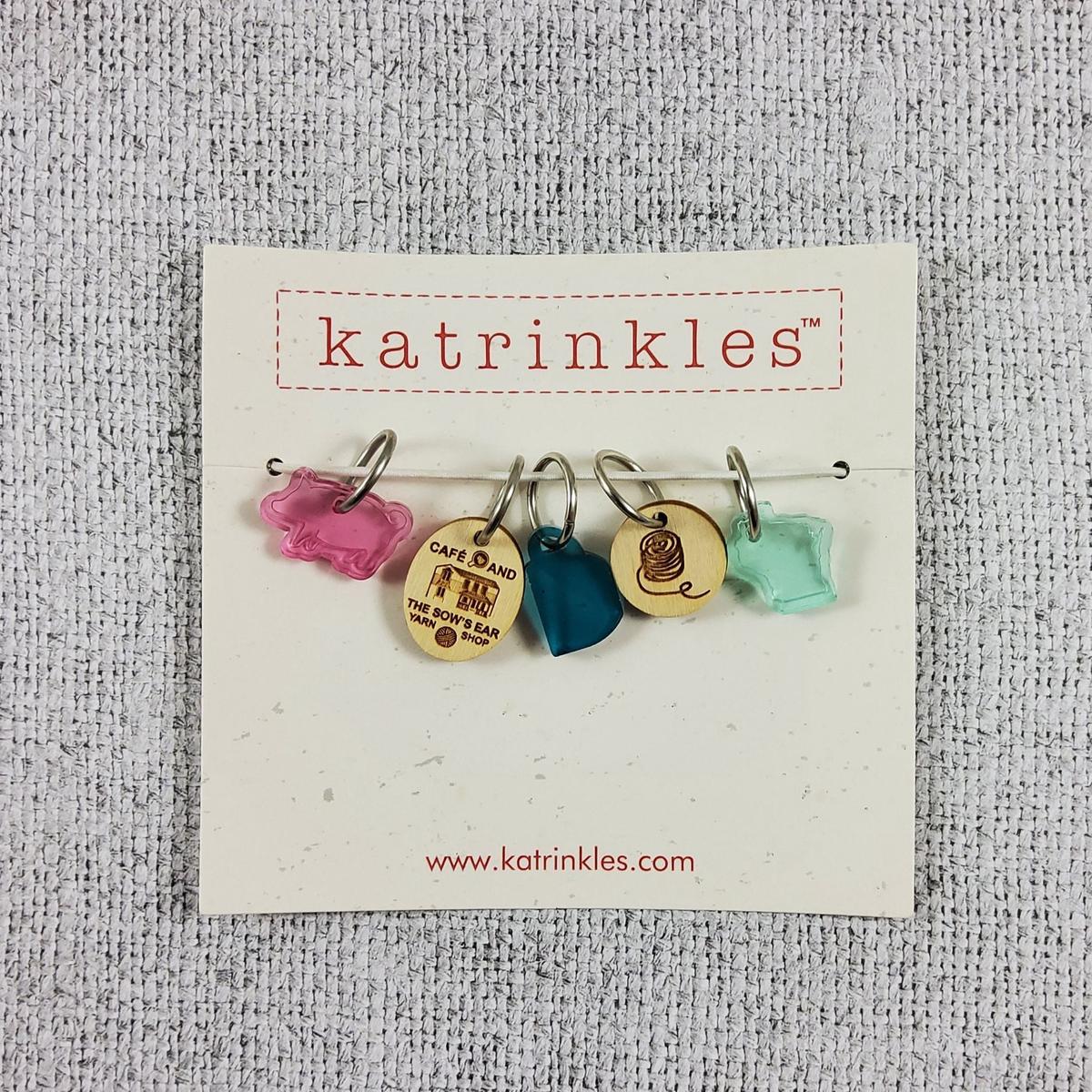 Katrinkles Sow's Ear Stitch Markers