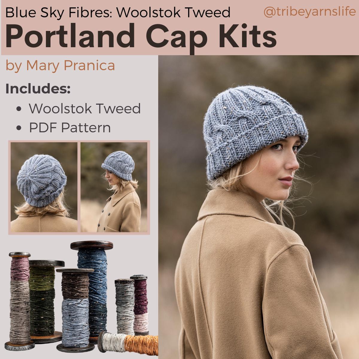 Portland Cap Kits with Woolstok Tweed