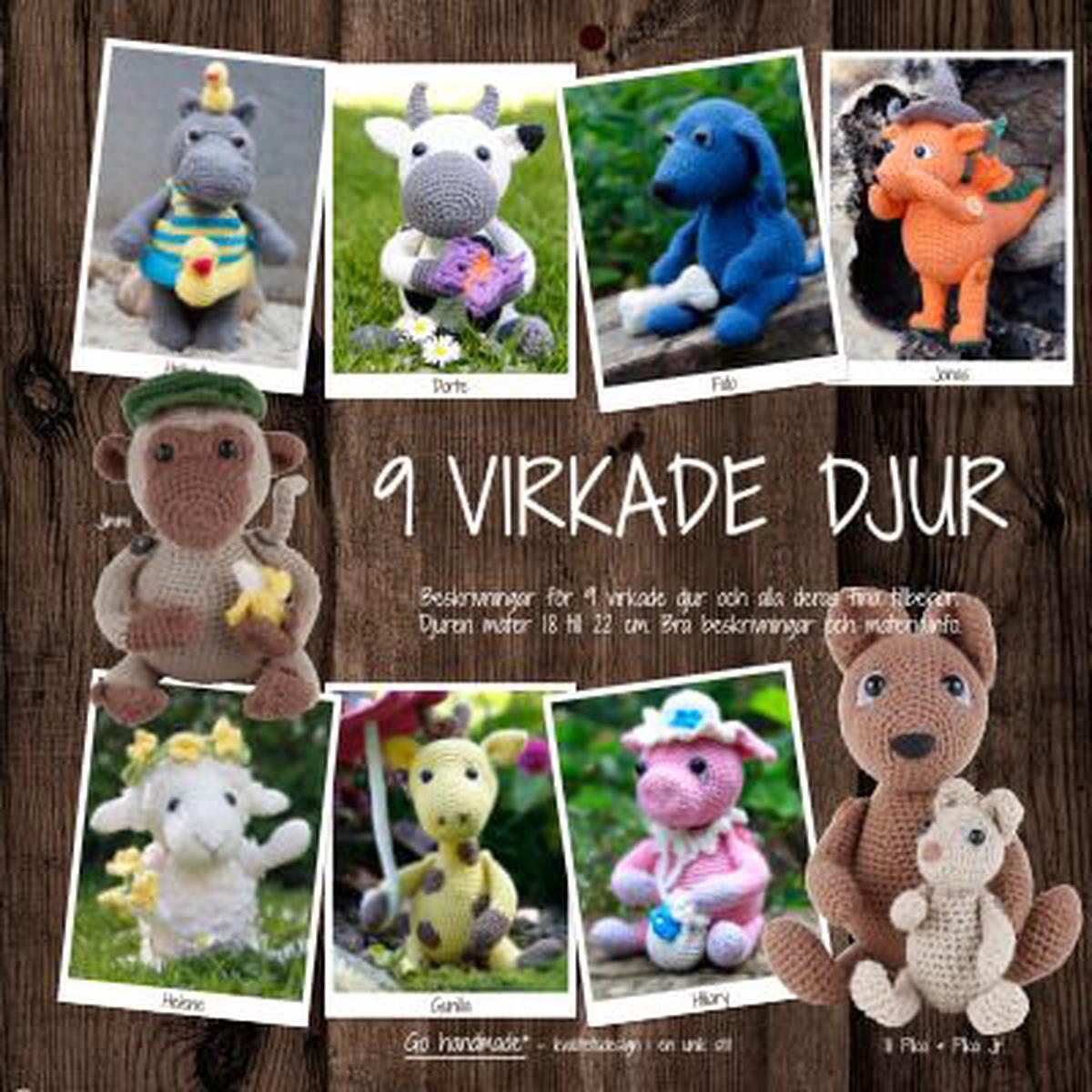 9 Virkade Djur