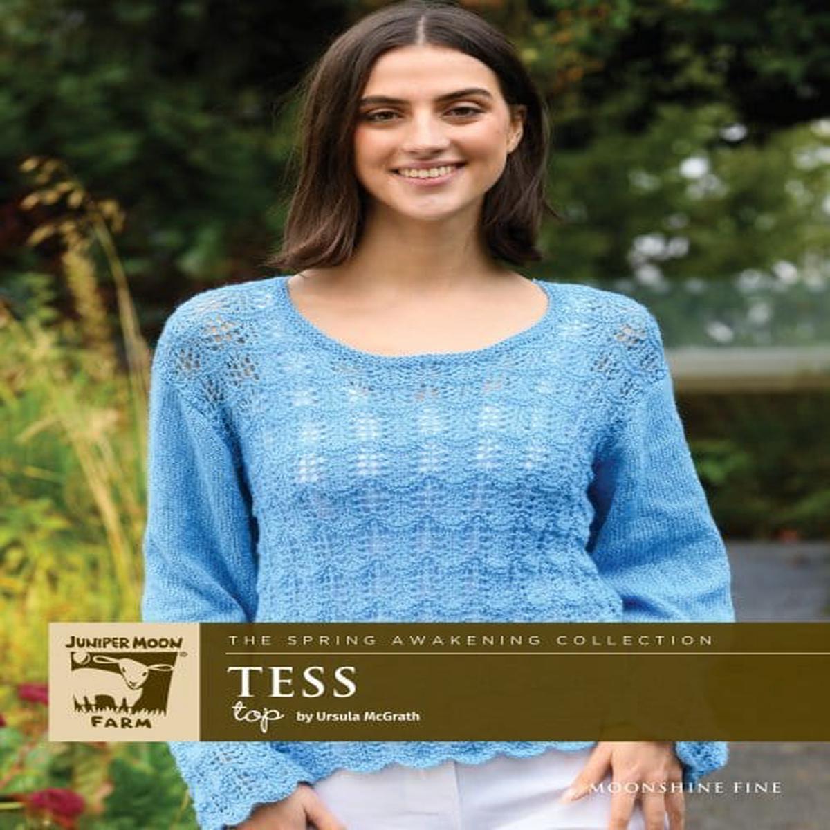 TESS TOP Pattern by Juniper Moon Farm - Leaflet
