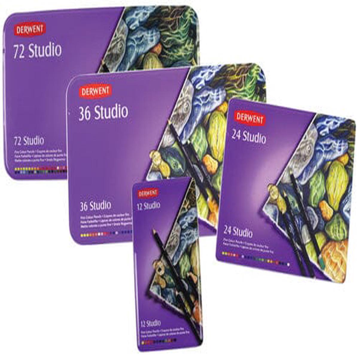Derwent "Studio" Colour Pencil Set - Choose Your Size