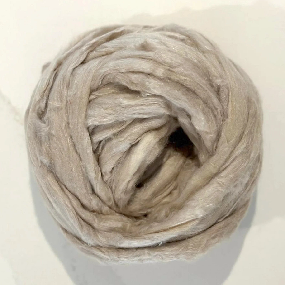 Recycled Sari Silk Top - Yeti
