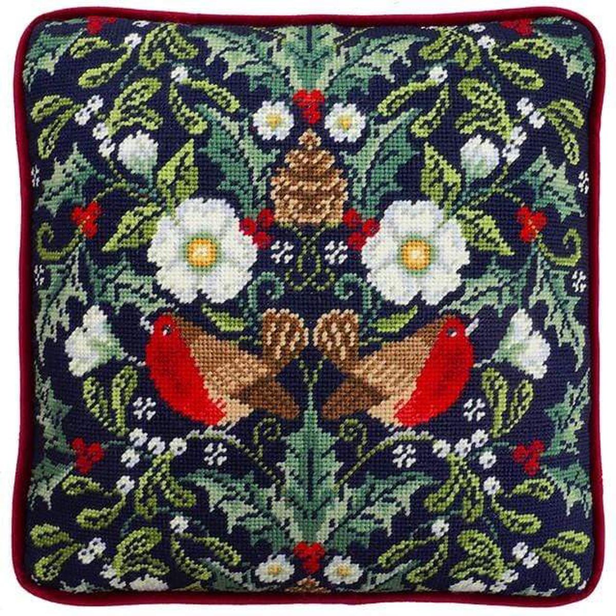 Bothy Threads Winter Robins (Tapestry Kit)