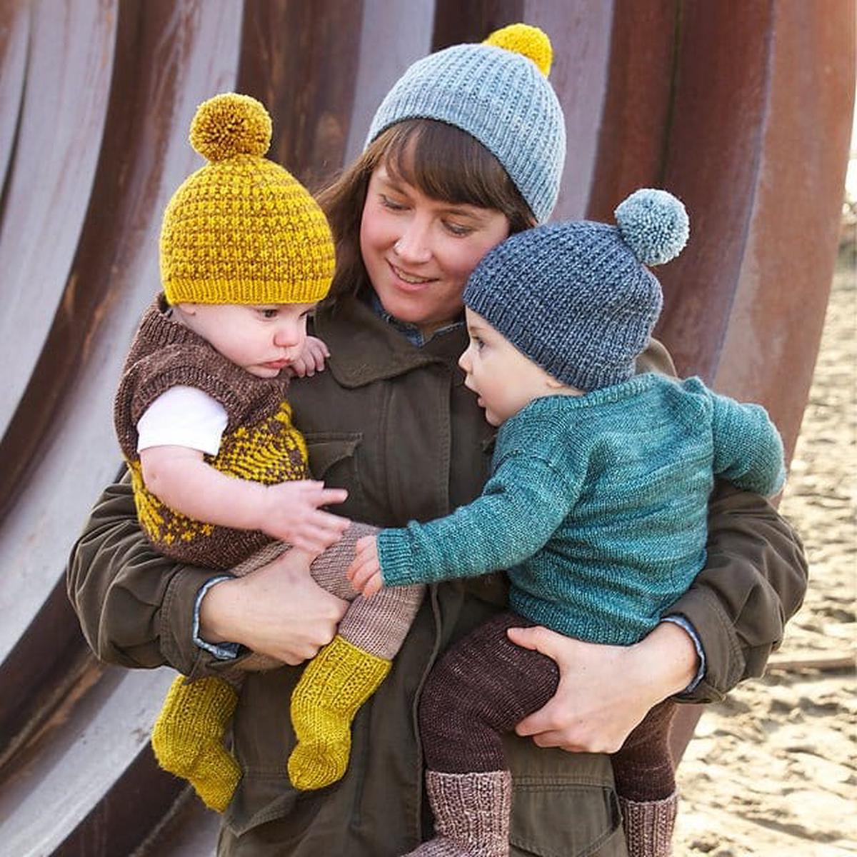 Bumble Hat Patterns (Child/Adult) by Tin Can Knits